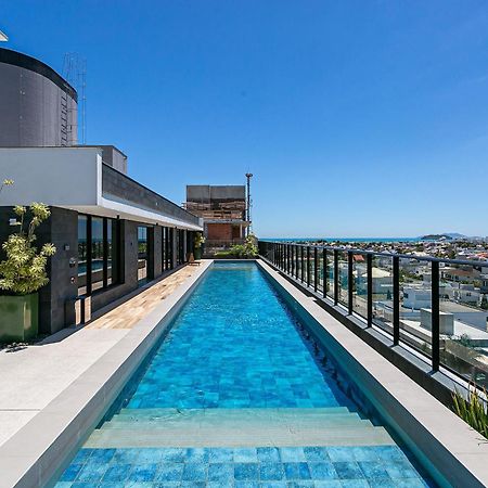 Wi-Fi 300Mb | Rooftop Com Piscina Em Jurere #Ja15 Florianopolis Exterior photo