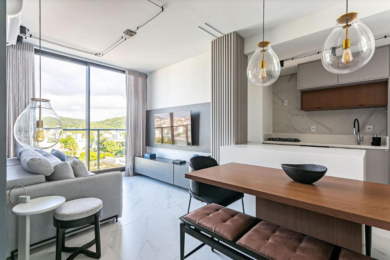 Wi-Fi 300Mb | Rooftop Com Piscina Em Jurere #Ja15 Florianopolis Exterior photo