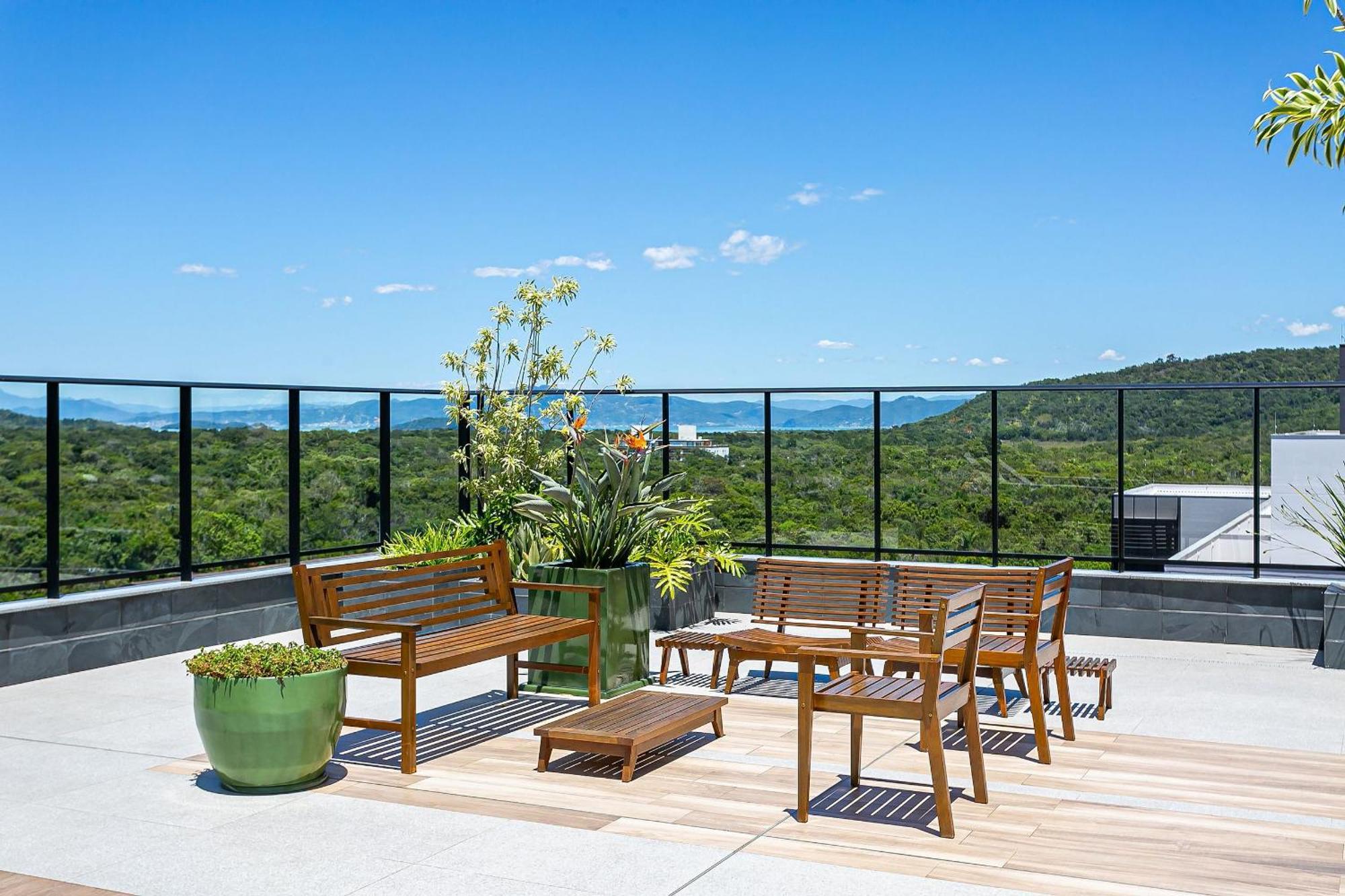 Wi-Fi 300Mb | Rooftop Com Piscina Em Jurere #Ja15 Florianopolis Exterior photo